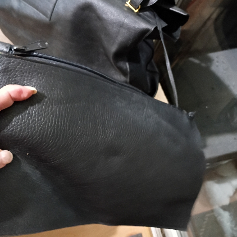 Black Tote Bag XXL 19c24x 7 - Picture 2 of 9